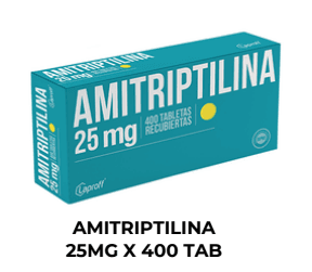 Amitriptilina 25mg x 60 tab