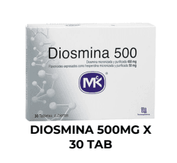 Diosmina 500mg x 30 tab