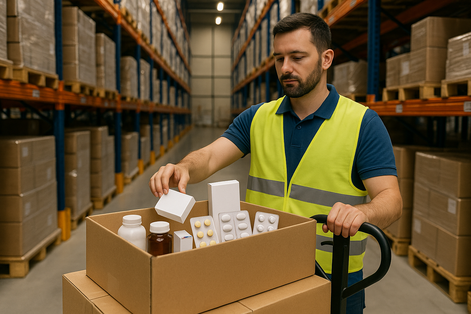 Distribución de productos farmacéuticos