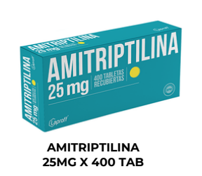 Amitriptilina 25mg x 60 tab