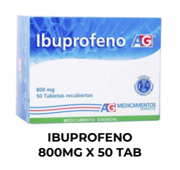 Ibuprofeno 800mg x 50 tab